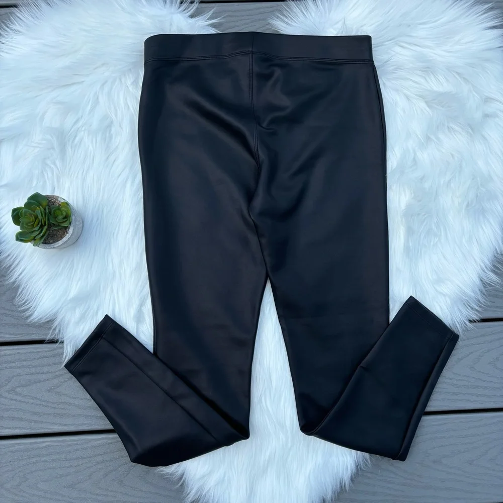 Express Faux Leather Leggings - Picture 4 of 4